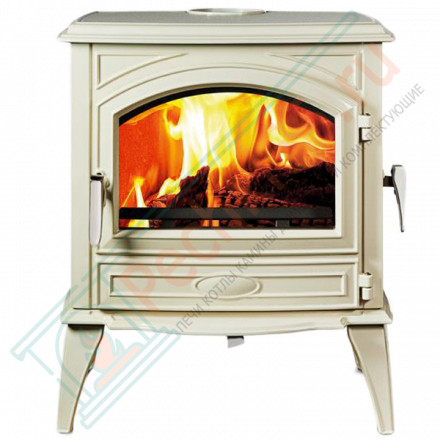 Чугунная печь 640WD/E8, цвет - кремовый белый (Dovre)
