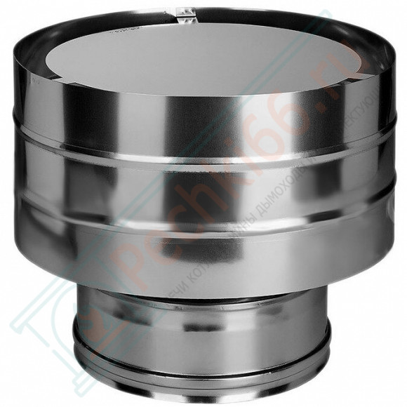 Дефлектор на трубу с изол (НЕРЖ-321/0,5-НЕРЖ-439/0,5) d-150/230 (Дымок-Lux) в Сургуте