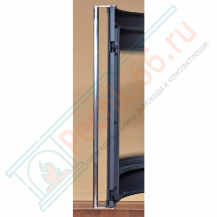 Печь-камин Toledo, черная(Thorma) до 180 м3