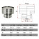 Дефлектор на трубу с изол (НЕРЖ-321/0,5-НЕРЖ-439/0,5) d-250/330 (Дымок-Lux) в Сургуте