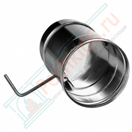 Задвижка без изол (НЕРЖ-321/0,8) d-120 (Дымок-Lux)