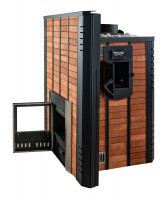 Печь для русской бани № 06МК-20 в кирпичном кожухе (Тройка) до 20 м3