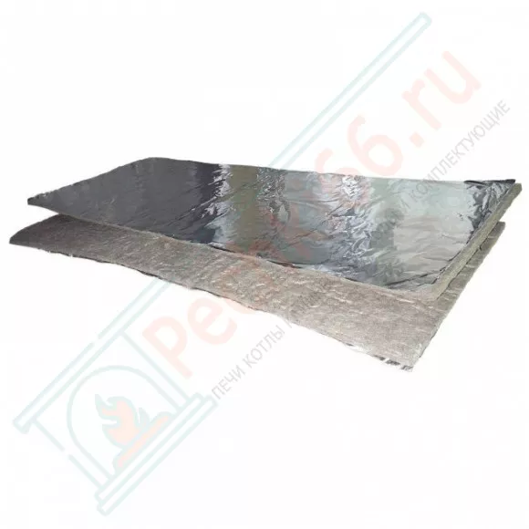 Базальтоволокнистый теплоизоляционный материал БВТМ-К, картон с фольгой, 1250*600*5 мм (Тизол) в Сургуте