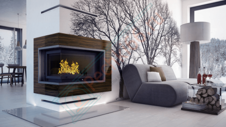 Чугунная топка Oliwia left BS Deco (Kratki)