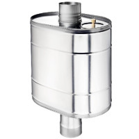 Натрубный бак для воды (НЕРЖ-439/0,8мм) 70 л, d-120 (УМК)