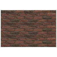 Плита ФАСПАН Красно-коричневый №1003 Горизонталь 9 мм 1200х600мм (Везувий)