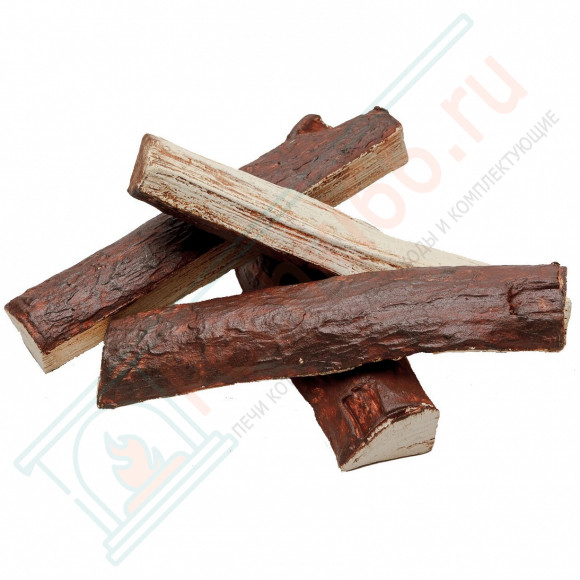 Набор керамических дров "Сосновые четверики" (Lux Fire) в Сургуте