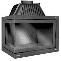 Чугунная топка W17 LB, с левым стеклом 16.1 kW (Kaw-Met)
