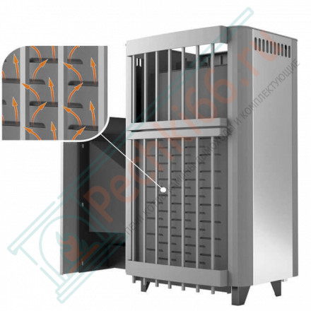 Печь для бани Костёр-Сетка 14 Релакс (Костёр) до 14 м3