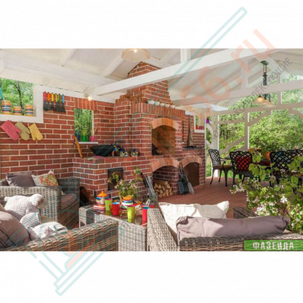 Плитка угловая Старый Замок Мини угловая, шт. (Терракот)