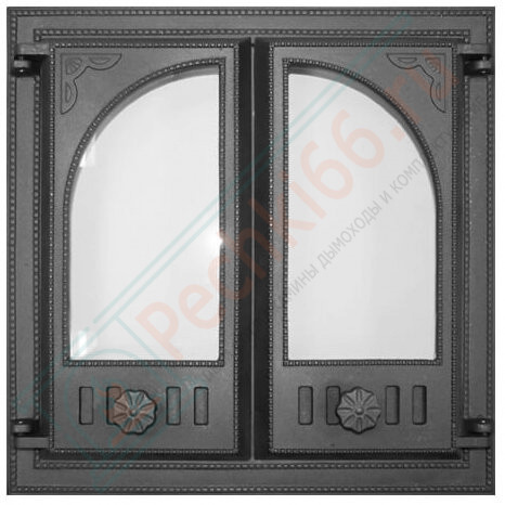 Дверка каминная чугунная K501 410*410 мм (FireWay) в Сургуте