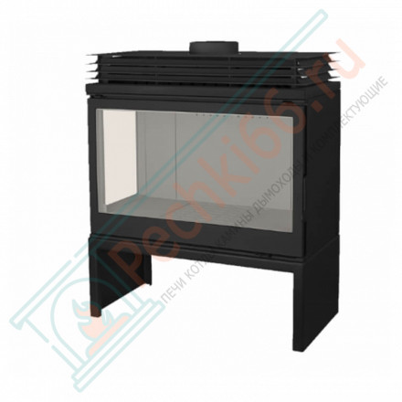 Чугунная печь-камин LCI 9 GF R или L Stove (Liseo Castiron) до 360 м3