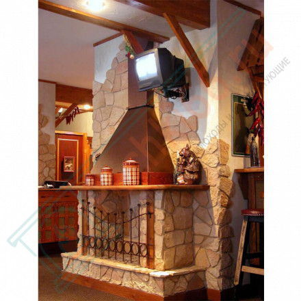 Плитка угловая Рваный Камень Макси, шт. (Терракот)