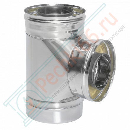 Тройник Термо TРТ(М)-Р 87° + 2 хомута (316-0.8/304-0.5) d-250/350 (ТиС Промо)