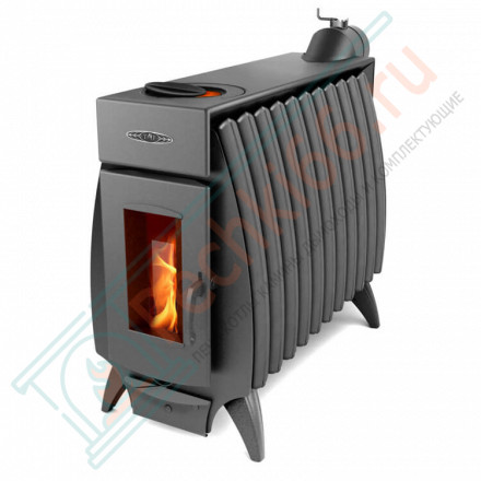 Отопительная печь Огонь-батарея 11, антрацит (T.M.F) до 250 м3