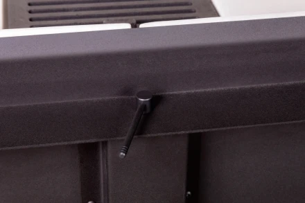 Каминная топка Дельта 1000 KB три стекла черный шамот (Экокамин)