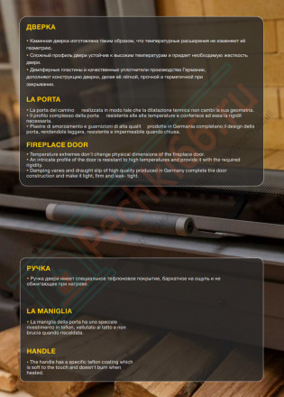 Каминная топка П2С 8457 R (Астов)