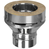 Переход конус моно-термо V50R (AISI-321/0,8-AISI-304/0,5) d-104/200 (Вулкан-Cerablanket)