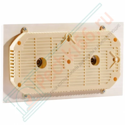 Термогигрометр квадратный 224-THA, осина (Sawo)