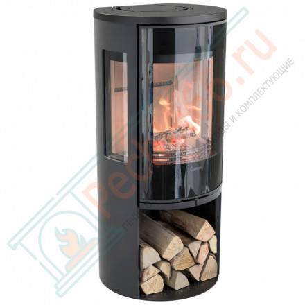 Печь-камин 556G:1 Style, верх чугун, цвет черный (Contura)