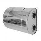 Бак выносной горизонтальный с эллюминатором для теплообменника (НЕРЖ-439/0,8мм) 80 л (УМК) Бак выносной горизонтальный с эллюминатором для теплообменника (НЕРЖ-439/0,8мм) 80 л (УМК)