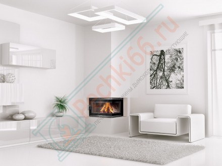 Чугунная топка W16 LB, с левым стеклом 14.7 kW (Kaw-Met)