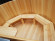Японская баня Фурако круглая с внутренней печкой 150х150х120 (НКЗ) в Сургуте