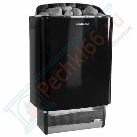 Электрокаменка 100E series, black, 4.5 kW (SentioTec)