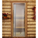 Стеклянная дверь Престиж Flash Royal прозрачная, 1900х700 (DoorWood)