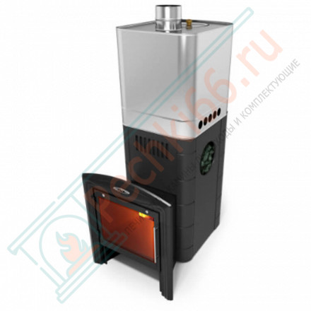 Печь для бани Бирюса 2013 Inox Витра ЗК антрацит (T.M.F) до 18 м3