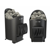 Печь для бани Aurora mini short black (Grill’D)