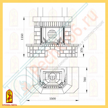 Облицовка Талисман 700, бежево-кремовый, жёлто-коричневый, жёлтый, песочно-желтый (Мета)