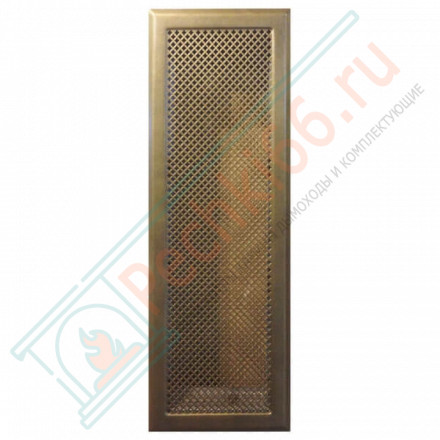 Каминная решетка 195х545, бронза (Megaprom)