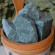 Камень для бани Жадеит колотый средний, м/р Хакасия (ведро), 20 кг в Сургуте