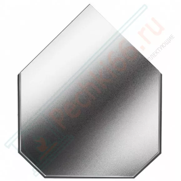 Притопочный лист VPL031-INBA, 1000Х800мм, зеркальный (Вулкан) в Сургуте