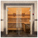Дверь для бани и сауны Престиж двойная, бронза, 2000х1530 по коробке (DoorWood) в Сургуте