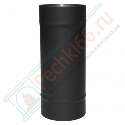 Труба VBR черная L=250 (НЕРЖ-439/0,8) d-130 (Вулкан)