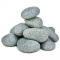 Камень для бани Жадеит шлифованный средний, м/р Хакасия (коробка), 10 кг