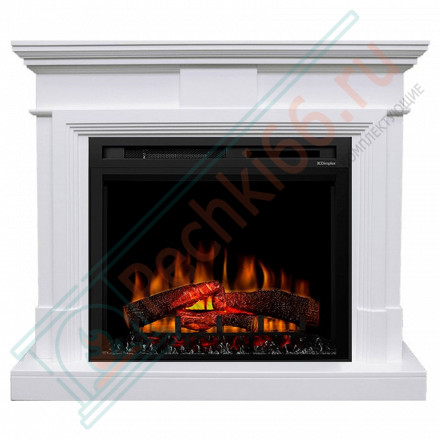 Каминокомплект электрический Coventry - Белый с очагом Symphony 26'' DF2608-INT (Dimplex)