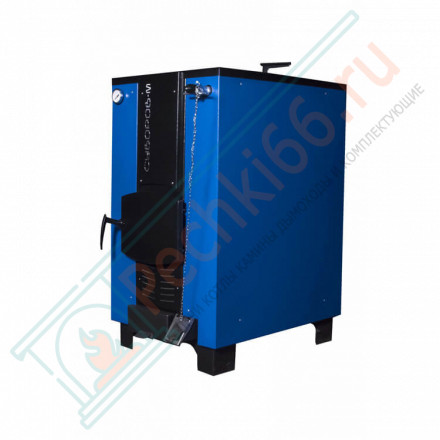 Пиролизный котел Суворов К-20М, с контуром для ГВС (Тройка) 20 кВт