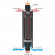 Дымоход - конвектор Окаменевшее дерево перенесённый рисунок + Жадеит, d-115, L=1000 мм (Feringer) в Сургуте