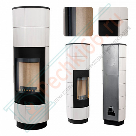 Печь-камин Delia Ceramik, белая (Thorma)