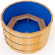 Купель кедровая Премиум круглая с пластиковой вставкой 150х150х120 (НКЗ) в Сургуте