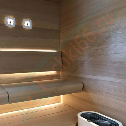 Гигрометр для сауны Cariitti SQ черный, требуется 1 оптоволокно D=2-4 мм