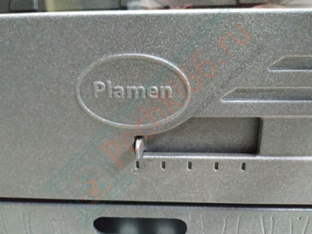 Чугунная печь-камин Vesta, красная (Plamen)