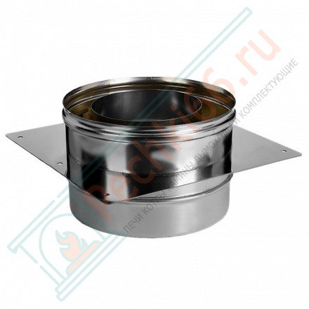 Опора на трубу с изол (НЕРЖ-321/0,8-НЕРЖ-439/0,5) d-150/230 (Дымок-Lux)