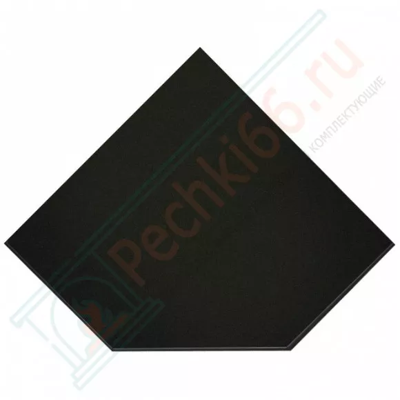 Притопочный лист VPL021-R9005, 1100Х1100мм, чёрный (Вулкан) в Сургуте
