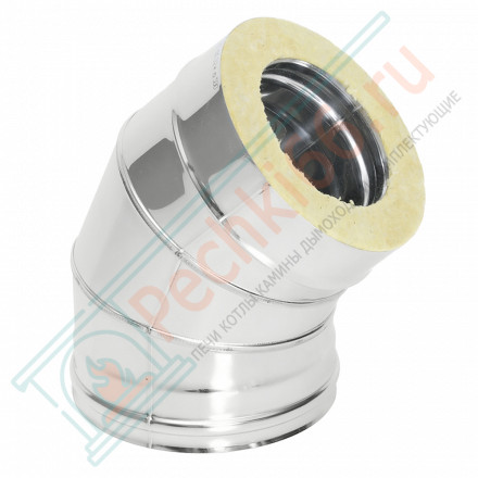 Отвод Термо 45° ОТ-Р (316-0.5/304) d-100/160 (ТиС Промо)