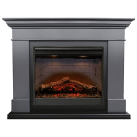 Каминокомплект California Graphite Gray - Серый графит с электроочагом Symphony 26'' DF2608-INT