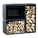 Печь-камин Легго ПК 7454, нижний и боковой дровник (Астов) Печь-камин Легго ПК 7454, нижний и боковой дровник (Астов)